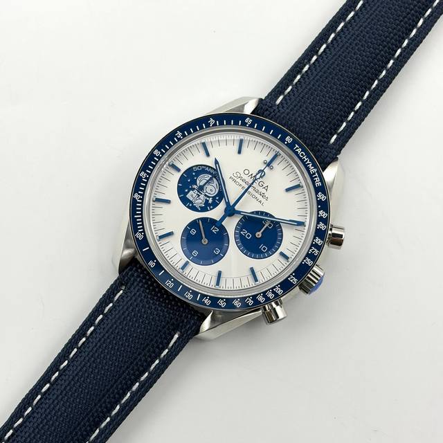 Smf Factory 弥补遗憾 三代齐飞 DDD 欧米茄 Omega 超霸系列“顶配版”1.2.3代史努比周年纪念腕表 DDD 1：整表厚度14.5Mm，表壳