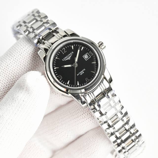 sj出品 新版：Longines／浪琴-Ln2 索伊米亚系列 L4、263．3一7、机械女表。 表式：女士手表。 机芯型号： 瑞士Eta2671自动机械机芯 质