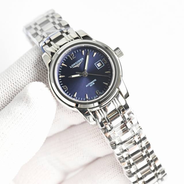 sj出品 新版：Longines／浪琴-Ln2 索伊米亚系列 L4、263．3一7、机械女表。 表式：女士手表。 机芯型号： 瑞士Eta2671自动机械机芯 质