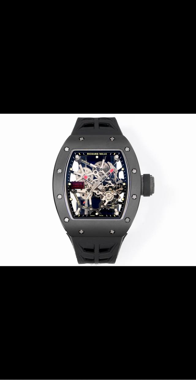 新厂-New Factory』万象更新Richard Mille 理查德米勒Rm035大公牛，赠送魔术贴表带，腕间艺术，机芯藏韵，以心待客，以质取胜， 整表原装
