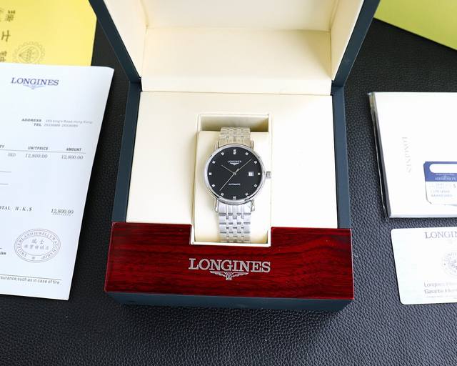 金+20 浪琴博雅系列最新原装陀片升级版Jh Factory出品，以最大限度的追求外观细节同步正品，内置全新明珠机芯改官方一致原装陀片 机芯 均搭载专注而制0返