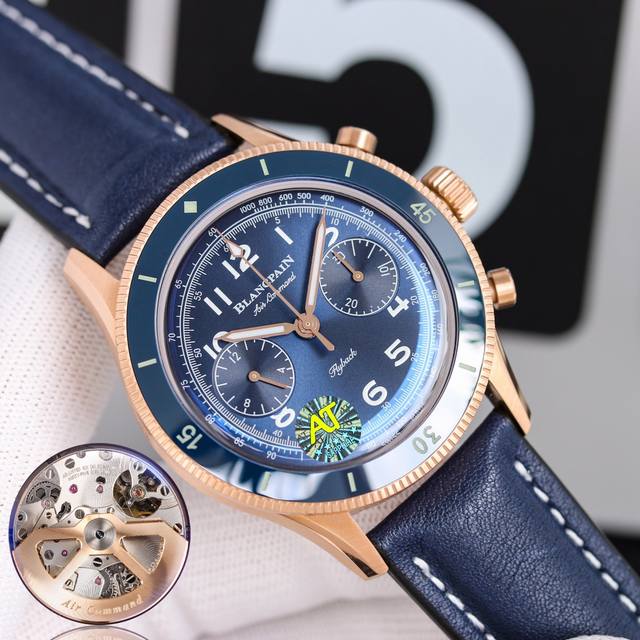 天地良心珀 宝珀全新 Ait Command空军司令系列ac02计时腕表，新款空军司令在设计上忠于历史传统，并将上世纪50年代的复古风格和宝珀的高级制表工艺充分