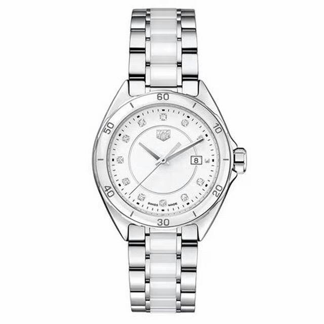 可以订做专柜查验码 批: 原盒:50 新款泰格豪雅女表，很赞！今夏最爆女装陶瓷表，新款硬货，独家首发！Original Tagheuer,泰格豪雅竞潜系列女士石