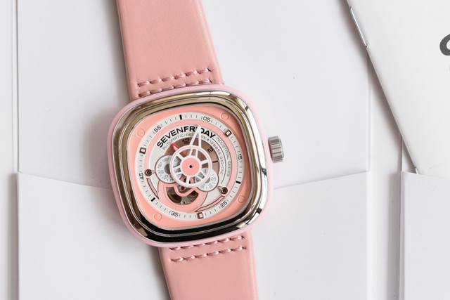 支持香港、美国直邮 一手独家现货 原单七个星期五 Sevenfriday自动机械女表 Sf- B 02-A043 支持ios 安卓nfc软件验防伪 支持专柜验货