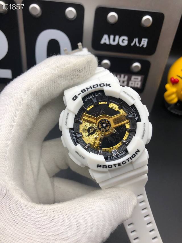 热卖款ga-1 抬手灯卡西欧g-Shock--经典防震表盘设计现货秒发， 度自动抬手亮灯功能配合冲击视觉的强烈色彩lcd液晶显示盘精确到1 秒的秒表计速功能防震