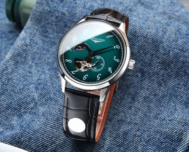 台湾厂出品：白皮p: . 钢带20. 本品均已严格经过防水压力测试，防水可达120米 浪琴，日月星辰系列，搭载原装进口82S7机芯 0返修0售后 ，采用超a精钢