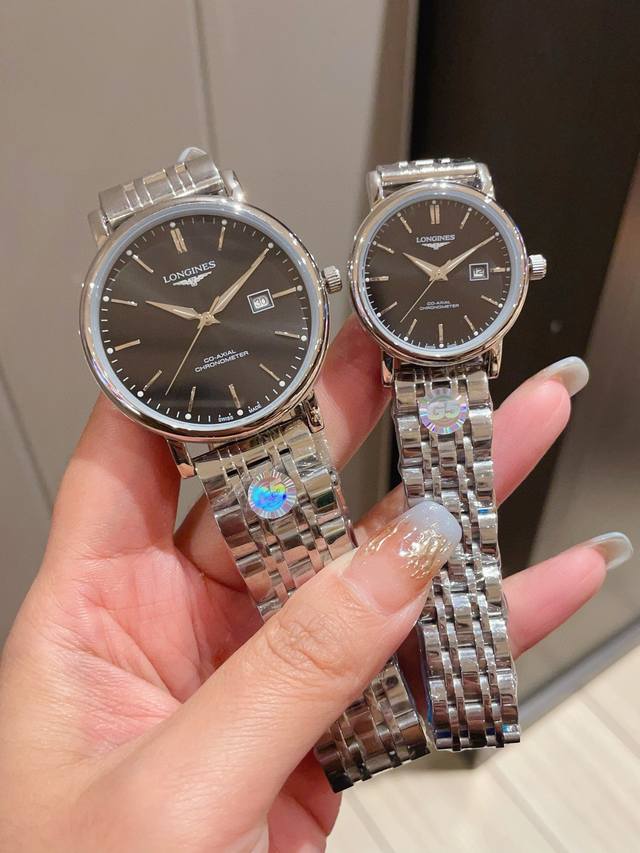 白皮 枚 钢带20 浪琴-Longines 原装进口石英机芯 小秒设计 钢化玻璃 316L精钢表壳 直径女30Mm 厚8Mm如果今天的阳光停止了它耀眼的光芒。那