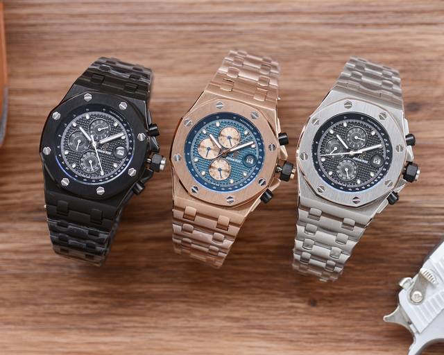 白 玫 爱彼升级版离岸计时26 ！ 官方同步 市场最高性价比版本 爱彼audemars Piguet 与原装一致，市场超高品质 爱彼皇家橡树离岸型系列，自动上链