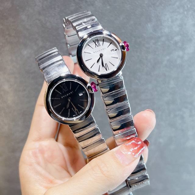 白光 ，金光 钻圈+30 Bv小号28Mm Bvlgari 宝格丽 Lvcea系列新款女士腕表，这是女神专属的唯美单品，高贵奢华而内敛，百搭神器又有无限气质高雅