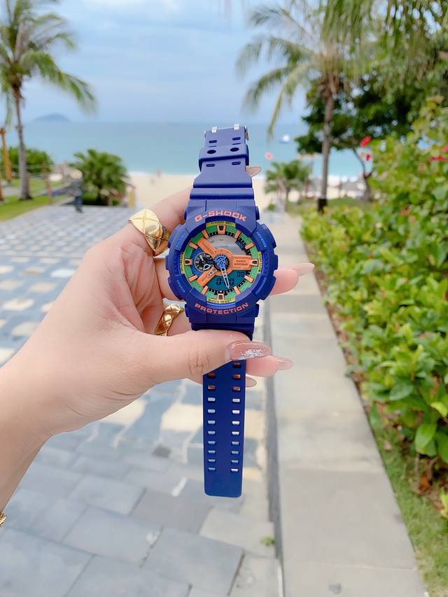 卡西欧、原单版本g110系列所有颜色全部齐防水200米时间 年月 日 星期 闹铃 跑步计时抬手亮灯原单1：1最高版本大量现货 编码：20 338190