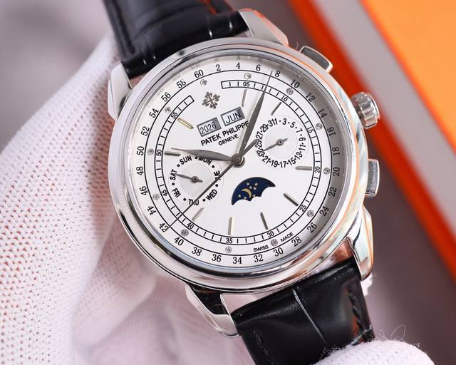 白壳 金壳 V4升级版”扣子”升级原装复刻开模，百达.翡丽超级复杂功能计时系列！用心之作，细节方面： 1：团队历时两年多精心设计，不计成本，敢为人先，力求完美，