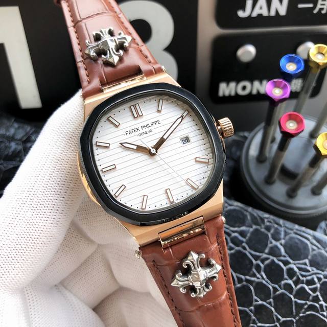 统一价： 品牌：百达翡丽----贵高端男表 ！奢华大气类型，精品顶级男士腕表，顶级械机芯 稳定 顶级316精钢 耐用 矿物质超强镜面玻璃 高清，耐磨 立体感强