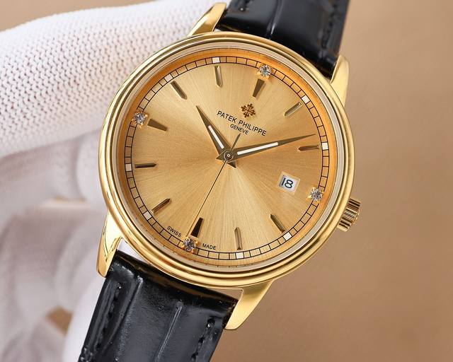 白壳 金壳 〔最新爆火热门款 百达翡丽 Patek Philippe 采用独特的表盘设计 搭配而来的是更高档奢华的腕表， 初识百达翡丽必憧憬有朝一日能拥有它，戴