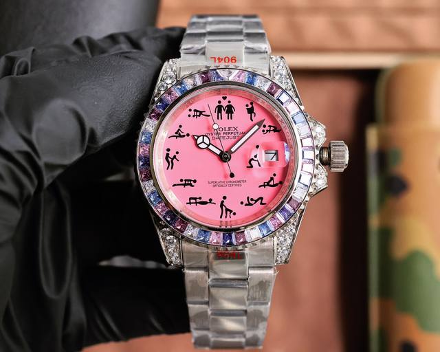 白壳 新品 劳力士rolex“春宫表”17世纪末，为满足贵族对奢华艺术的追求，欧洲制表师们特将春宫图案绘制在钟表之上，于是华丽的“春宫表”从此诞生劳力士顶级玩物