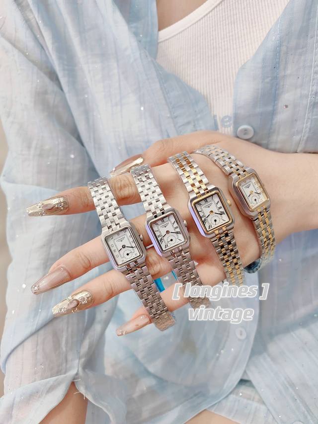 白 金 人间浪漫富贵花，被浪琴中古表击中！太秀致的一枚浪琴 Vintage 优雅系列表，可真是火遍全网不拥有一枚是不是心痒痒！这枚自浪琴 Longines 实在