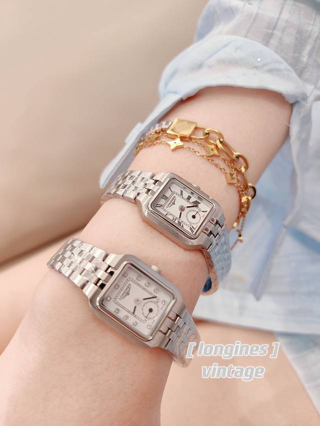 白 金 人间浪漫富贵花，被浪琴中古表击中！太秀致的一枚浪琴 Vintage 优雅系列表，可真是火遍全网不拥有一枚是不是心痒痒！这枚自浪琴 Longines 实在