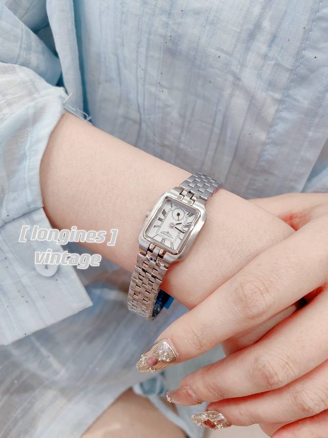 白 金 人间浪漫富贵花，被浪琴中古表击中！太秀致的一枚浪琴 Vintage 优雅系列表，可真是火遍全网不拥有一枚是不是心痒痒！这枚自浪琴 Longines 实在
