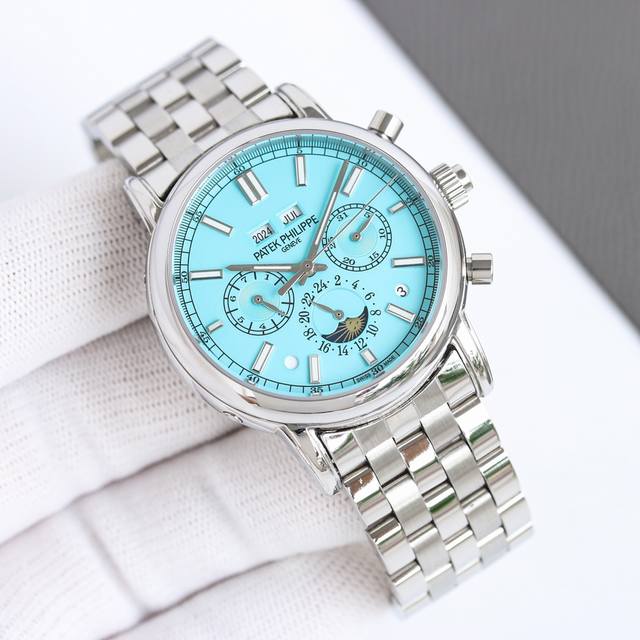 白壳 金壳 V4升级全新钢带款！百达.翡丽超级复杂功能计时系列！用心之作，细节方面： 1：团队历时两年多精心设计，不计成本，敢为人先，力求完美，克服重重难关，突