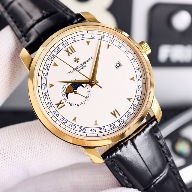 白光 金玫 钻加50 江诗丹顿新款上市，传承瑞士传统制表精华，简约典雅，精雕细琢，超卓瑞士喷砂工艺，追求完美艺术，设计精巧锲而不舍的精神，独具一格的9字位24小