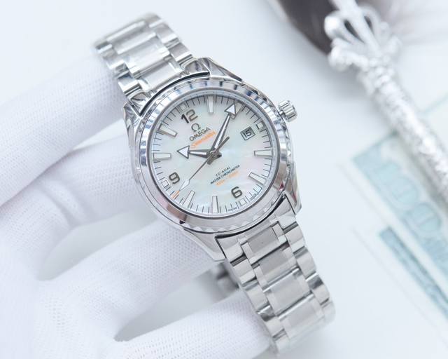 金白同价：皮带 ，钢带 品牌：欧米茄-Omega 类型：男士腕表 壳套：顶级版316精钢l 表带：316L精钢表带 机芯：日本西铁城机械机芯 镜面：矿物质防刮镜