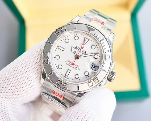 金 。 下单即送劳力士专用收纳盒 Yyds工厂升级37Mm游艇名仕系列 修正细节 1.采用独立电镀工艺，死角不漏白2.钢带头粒为实心钢cnc加工.无缺角现象，3