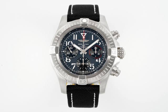 SJ出品 皮带白壳 金壳 钢带100 BLS 百年灵 最新复仇者B01计时腕表 R2 原版开模顶级复刻硬核登场 Avenger B01 Chronograph