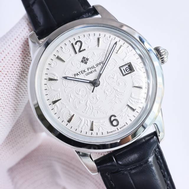 SJ出品 白壳 金壳 实拍，无P图 百达翡丽 PP RB2 锅盖玻璃 9015 火热新款式，百达翡丽新款锅盖，耗时长达6个月！超薄男士自动机械腕表，采用进口原装