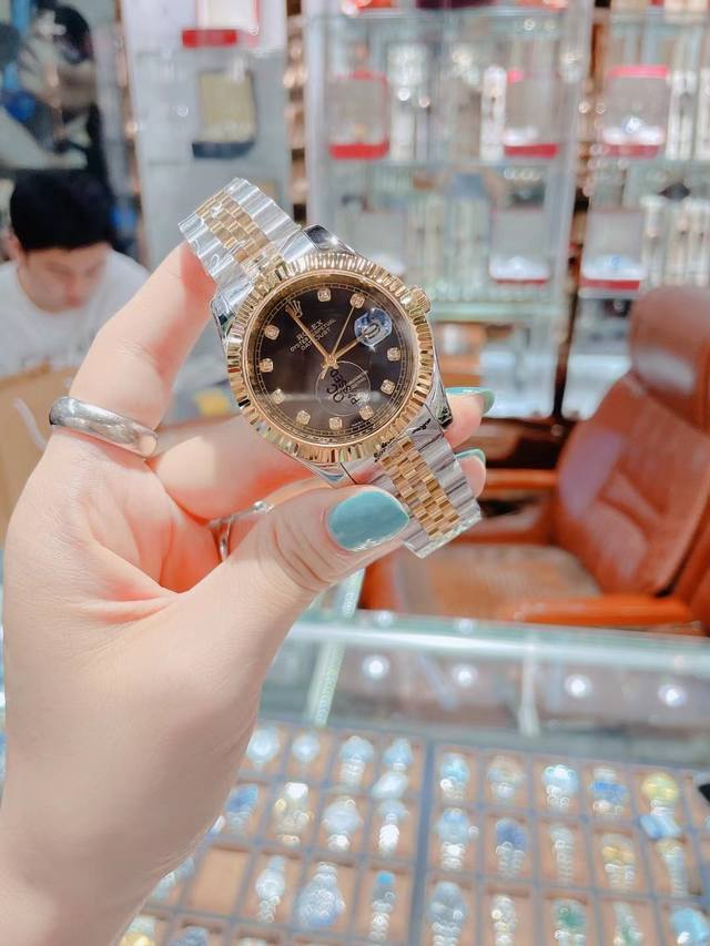 全自动机械精钢表壳超多颜色做工超级好尺寸27 36 41