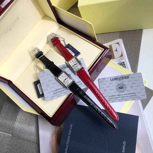 特价 裸表 独家狠货来袭！渠道货！林志玲同款！浪琴表黛绰维纳鳄鱼皮系列！20.80 X 32.00Mm 石英女士腕表！正品机芯l178石英机芯！拥有低电量提醒功