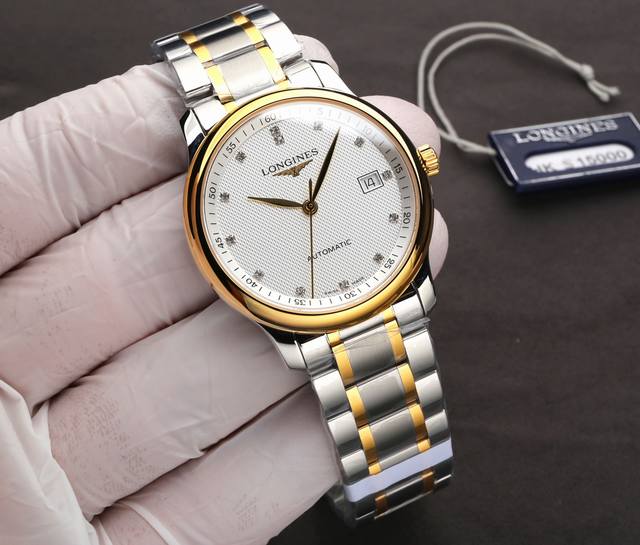 名匠 起 兰宝玻璃 8215机 50米防水 原装扣 打磨做工超好