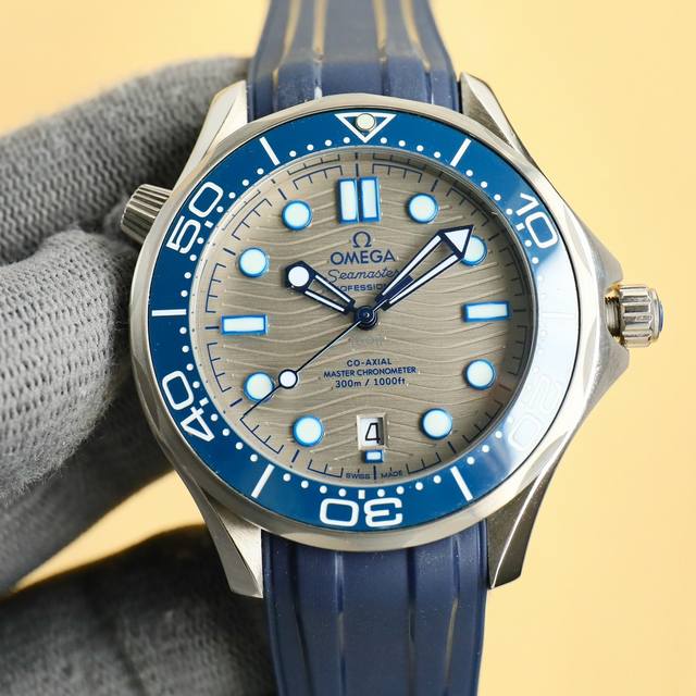 白 钢带20 爆款到货强烈推荐欧米加海马系列 米 机芯 搭载全自动机械机芯，搭配型号8800托片真正做到零0返修，走时准，实用强 指针 Super-Lumino