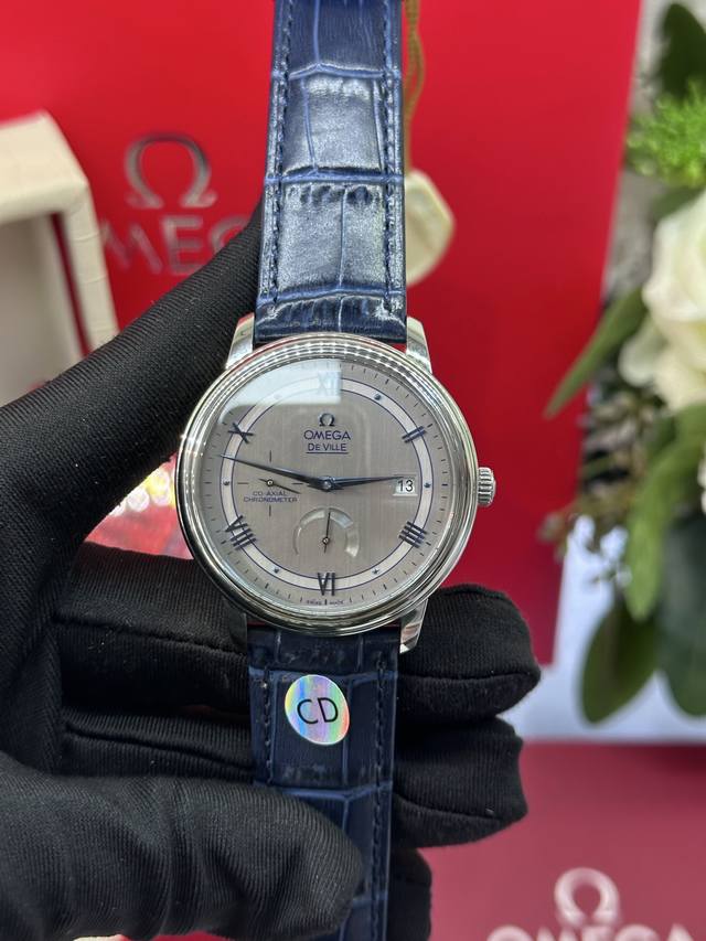 独家实拍图 欧米茄 蝶飞 多功能全自动机械表，复刻版本！ Omega Automatic Mechanical Watch Mechanical Watch