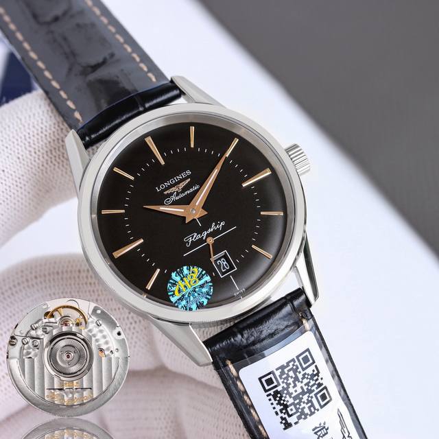 3D首推，最新出品浪琴经典系列L4.795.4.78.2，腕表机芯采用2895一体机改Cal.L615机芯，蓝宝石镀防眩光膜镜面。 浪琴基于其悠久的历史基因将传