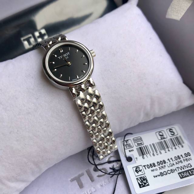 Original Tissot,全原天梭，T058系列，精致小巧女表，原装瑞士Eta石英机芯，尺寸20Mm表径，优雅知性，一表一号，三码一表，绝对保真！