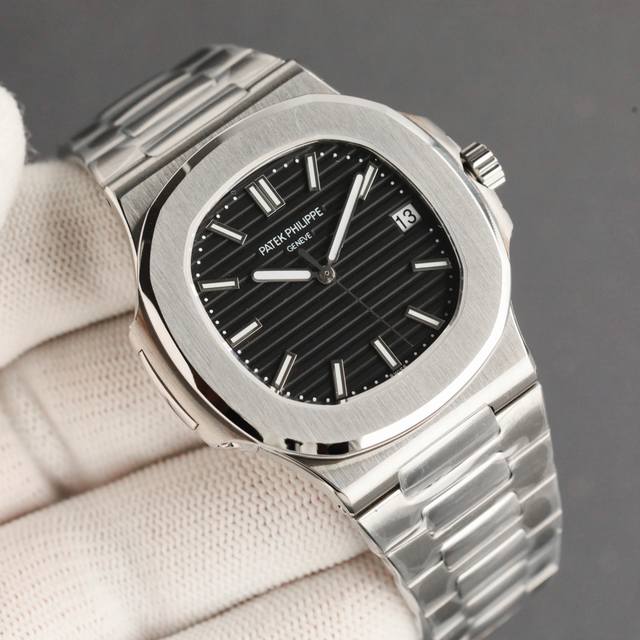 8.4Mm采用一体机芯:白 -金 Ppf- “钢王”蜕变，百达翡丽 Pp 鹦鹉螺5711全新升级款！ 百达翡丽运动优雅系列5711 14腕表，904L精钢表壳表