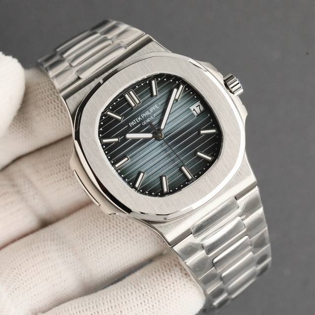 8.4Mm采用一体机芯:白 -金 Ppf- “钢王”蜕变，百达翡丽 Pp 鹦鹉螺5711全新升级款！ 百达翡丽运动优雅系列5711 14腕表，904L精钢表壳表