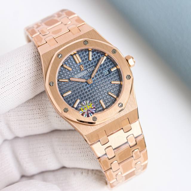 Gr-33Mm67651Or系列:白 -金 钻+50 Gr版本下单赠送一条原装表带 Audemars Piguet爱彼 皇家橡树系列67651Or女士石英腕表～