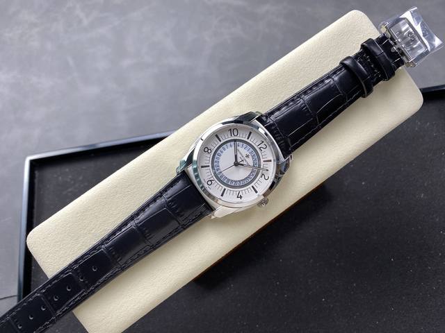 Gr Factory 市场最高版本 江诗.丹顿：奎德利4500S000A-B364系列经典复刻版！ 1：功能日期显示为表盘中间三角指示标显示而官网一致，机芯搭载