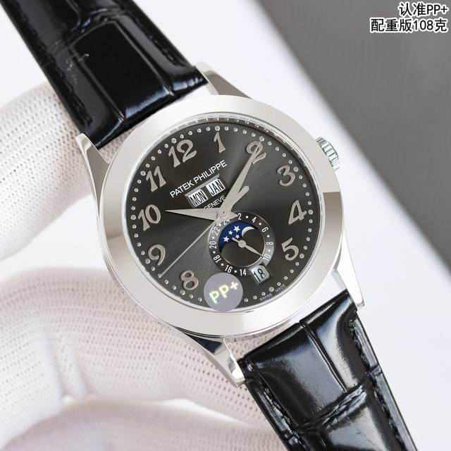 统一价： Pp+ Factory 108克配重版 百达翡丽 Patek Philippe 复杂功能计时5396系列 尺寸：38.5X11.2 Cal.324S机
